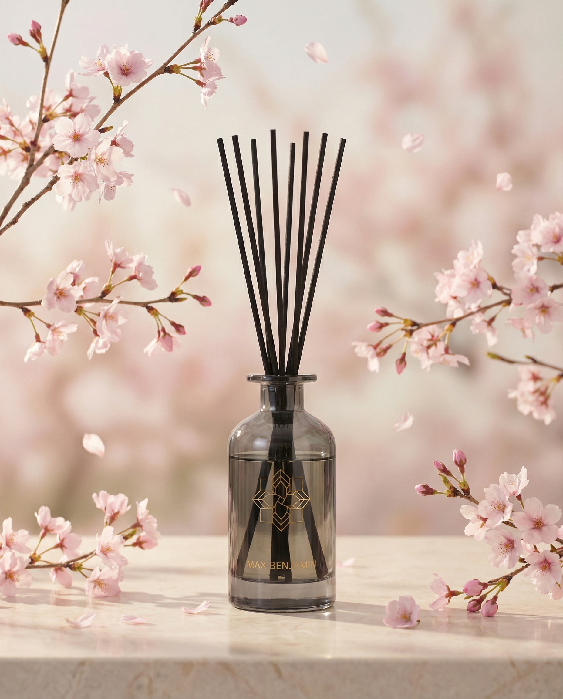 DESIGN+ salone nauja Max Benjamin aromatinė pavasario kolekcija KYOTO BLOSSOM
