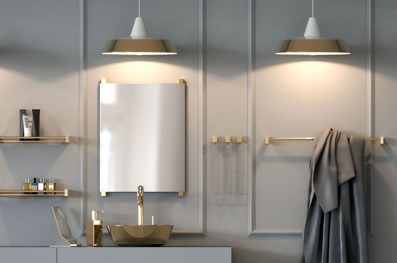 Išskirtinės naujienos vonios kambariui DESIGN+ salone