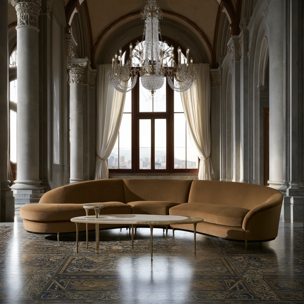 Susipažinti su CARACOLE baldais galite salone LEJA interiors & decors