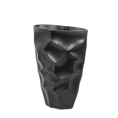Pavadinimas: Vaza metalinė juoda sp. DECOSILUET