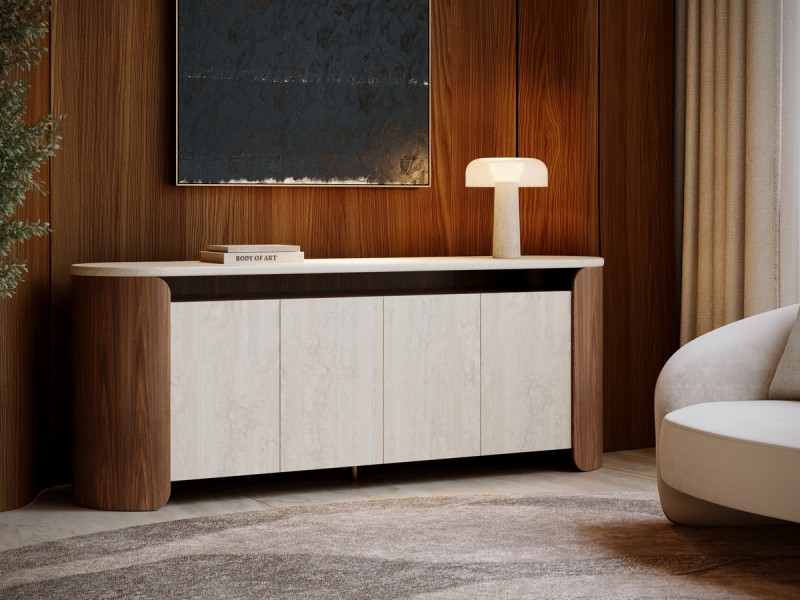 Caracole komoda "Fleur Open Sideboard"