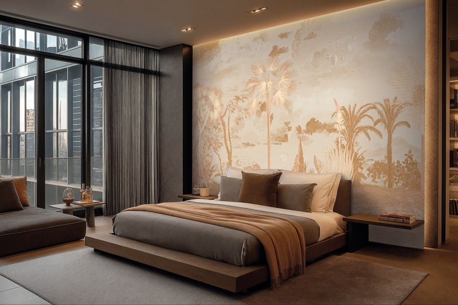 Salone DECO HOME nauja fototapetų “Maunce 6 Ivory”