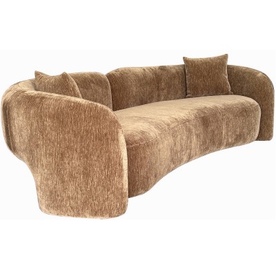 Bronzinė trivietė sofa
