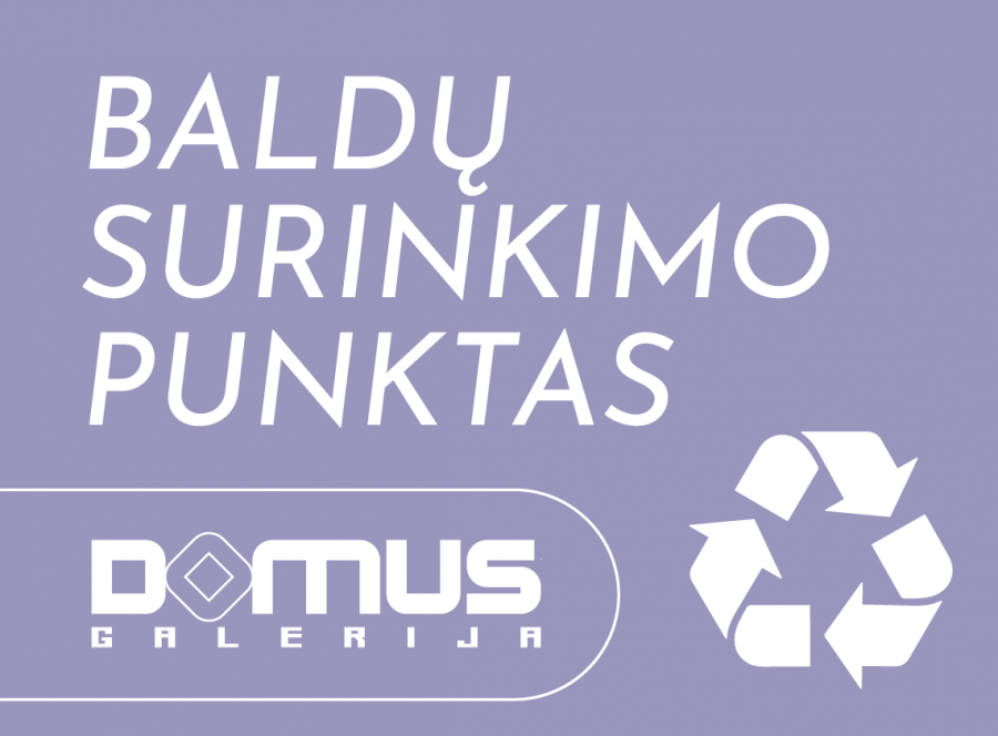 Pasinaudok nemokamu baldų surinkimo konteineriu prie Domus galerijos