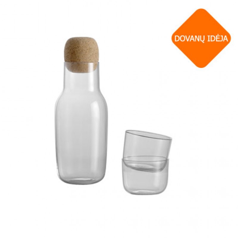 Grafinas ir stiklinės Corky (Muuto)